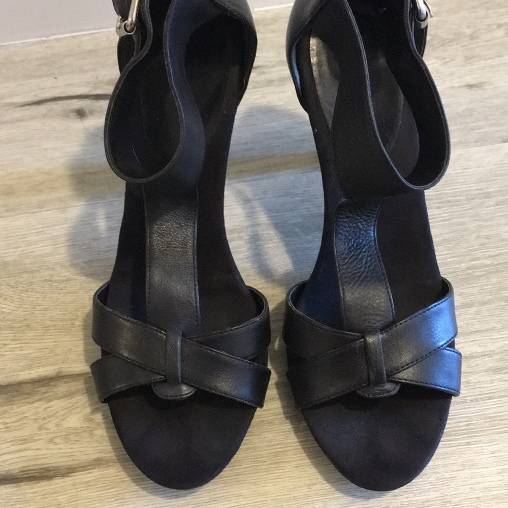 High black heels